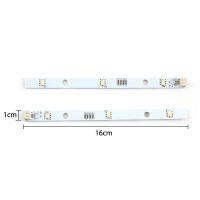 Xiab แถบไฟ LED แท่งไฟตู้เย็น1ชิ้นสำหรับ RONGSHENG HISENSE E349766 MDDZ-162A 1629348