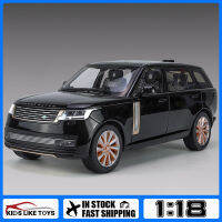 รถบรรทุกดิน1:18รถแลนด์โรเวอร์ SUV รถบรรทุกโมเดลรถยนต์ของเล่นอัลลอยโลหะสำหรับยานพาหนะ Kids Toys งานอดิเรกของสะสม