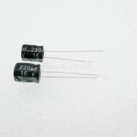 20PCS/LOT 220uF 16V Aluminum electrolytic capacitor 6.3*7 Electrolytic Capacitor 16v 220uf Electrical Circuitry Parts