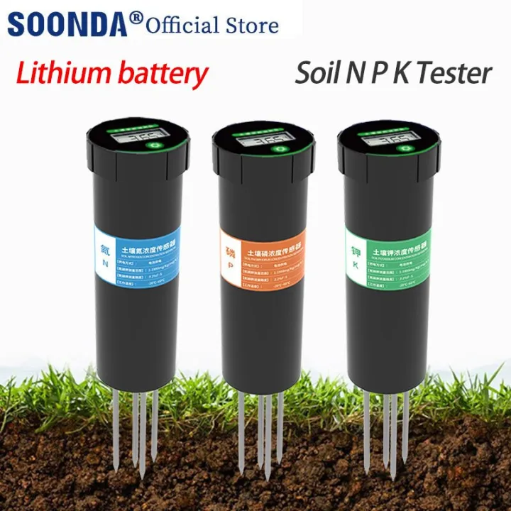 Digital Soil NPK Tester Soil Nitrogen Phosphorus Potassium Detector