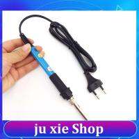 JuXie store EU US AC Electric Soldering Iron Head Adjustable Temperature Welding Solder Pen Repair Tools Heat Pencil Tips Rework Station