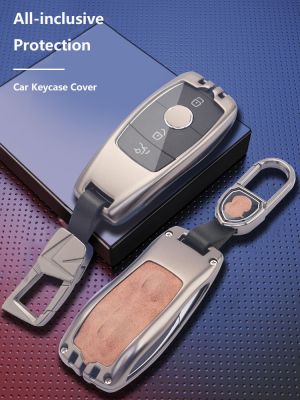 Car Key Case Cover Key Bag For Mercedes Benz A B C S Class AMG GLA CLA GLC W176 W221 W204 W205 Accessories Holder Shell Keychain