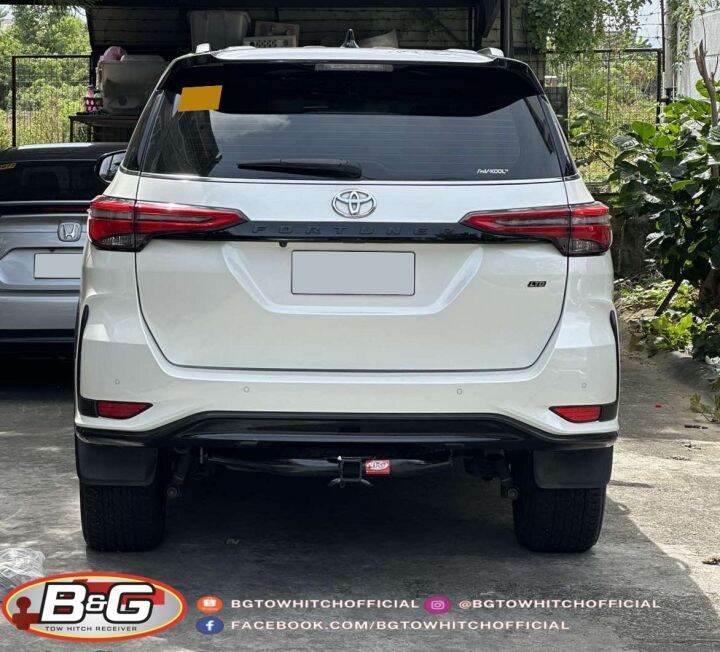 B&G Tow Hitch Receiver Toyota Fortuner LTD GRS 20212023 with free
