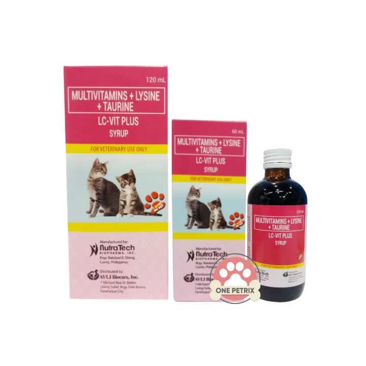 LC-Vit Plus Syrup Multivitamins for Cats and Kittens (Multivitamins ...