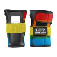 RAINBOW WRIST GUARD 187 KILLER PAD ชุดอุปกรณ์ป้องกัน safety สนับมือ เข่า ศอก surf skate