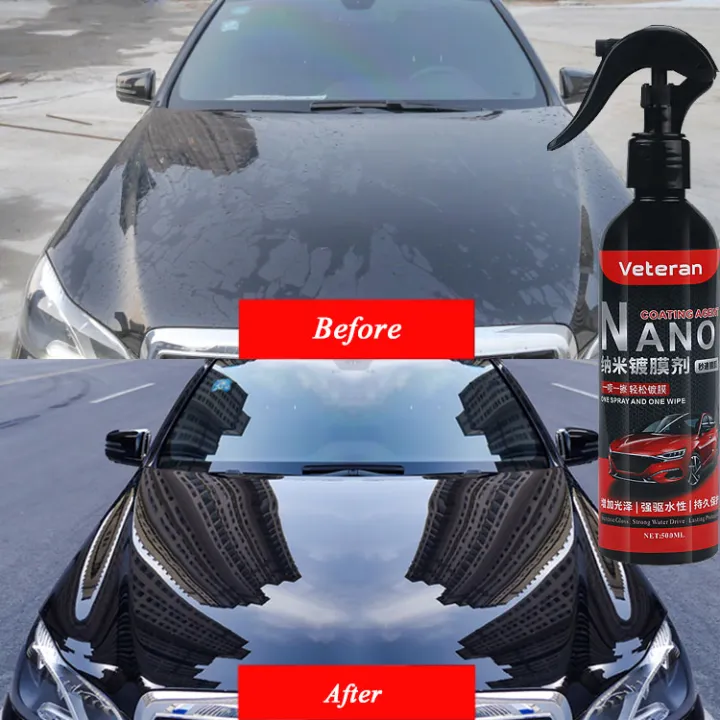【100 times brighter】Veteran Car wax spray Car polish, protect car paint