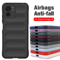 เคสโทรศัพท์สำหรับ Motorola Edge 40ถุงลมนิรภัยป้องกันการตกที่ชาร์จแบตแบบไร้สายขอบเคสสำหรับโมโตโรล่า40 40 40ขอบ6.55นิ้ว