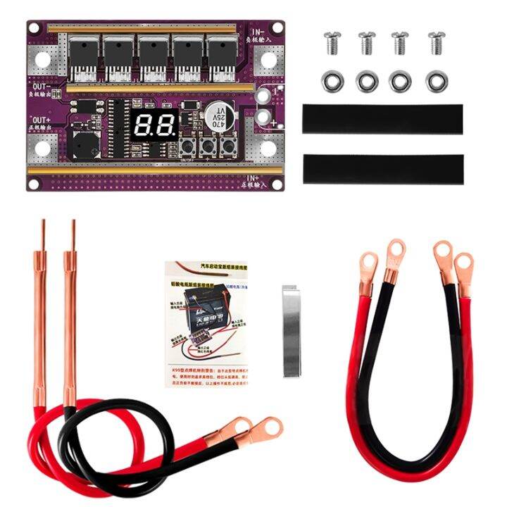 k99-mini-automatic-spot-welder-diy-kit-99-gear-adjustment-0-1-0-3mm-nickel-sheet-18650-lithium-battery-spot-welder-pen