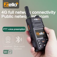 PTT Zello Walkie Talkie 4G,เครือข่ายซิมการ์ดโทรศัพท์มือถือวิทยุระยะไกล100ไมล์ GPS วิทยุสื่อสารมืออาชีพ KSW-ZL18 J93