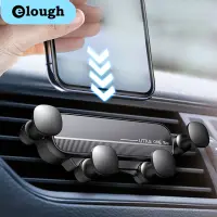 Elough Gravity Car Phone Holder Air Vent Clip Mount Mobile Cell Phone Stand In Car GPS Support For iPhone 14 13 12 Pro Xiaomi Samsung