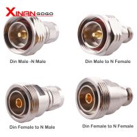 ☋ 1PCS RF Coaxial Adapter L29 7/16 DIN to N Type Connector Din L19 To N Male Female Jack to Plug