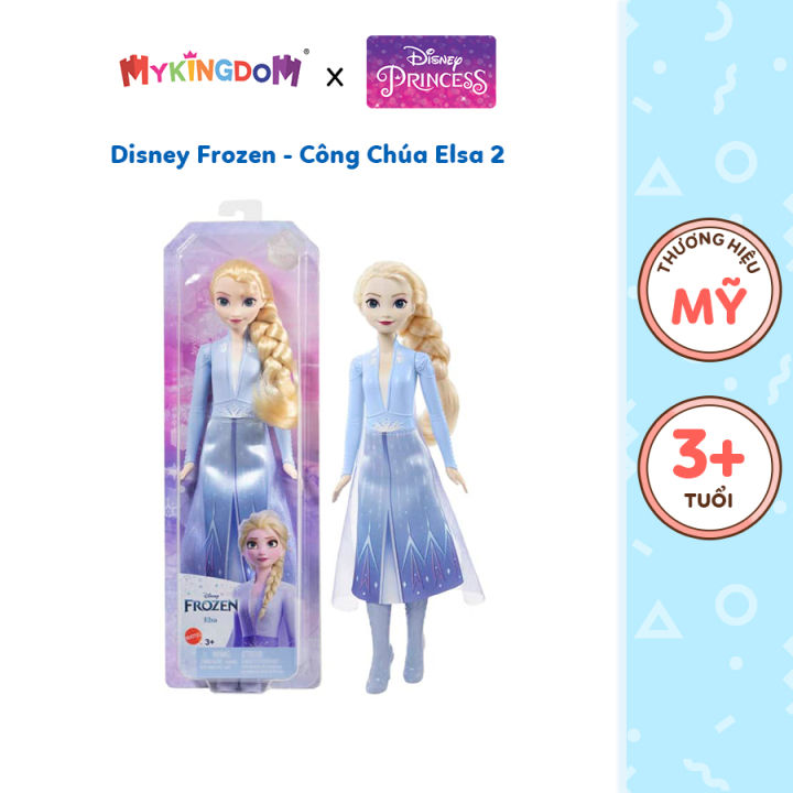 Boneca Princesas Disney Frozen 2 Elsa HLW48 Mattel