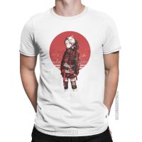 Mens T-shirt Tanjiro Kamado Demon Slayer Vintage 100% Cotton Tees Classic Short Sleeve T Shirt O Neck Tops Summer XS-6XL