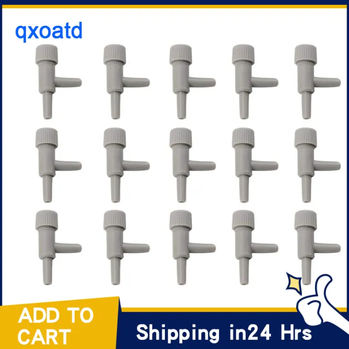 Aquarium Air Valve 2 Way Air Pump Control Valves for FishTank Plastic