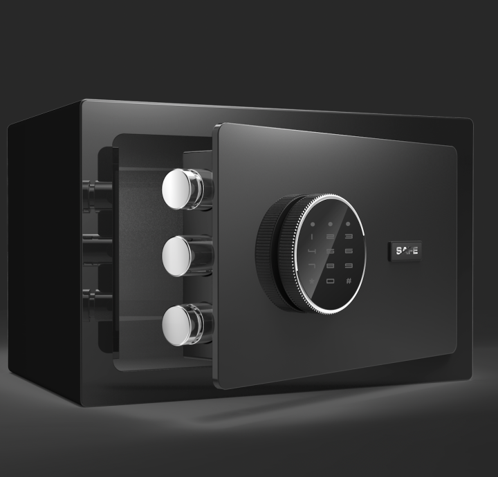 【3 years warranty】Electronic Combination Lock + Key Lock Box Small Home