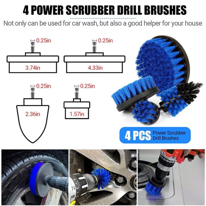 20-pcs-detailing-brush-set-inside-amp-outside-car-cleaning-kit-with-car-wash-mitt-and-drill-brush-set