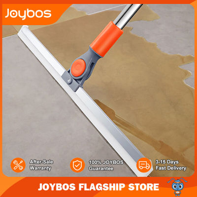 Joybos ไม้กวาดยางเช็ดทำความสะอาดไม้กวาดวิเศษ,กวาดน้ำสำหรับพื้นห้องน้ำและที่ทำความสะอาดหน้าต่างพร้อมไม้กวาดขนาด125ซม.