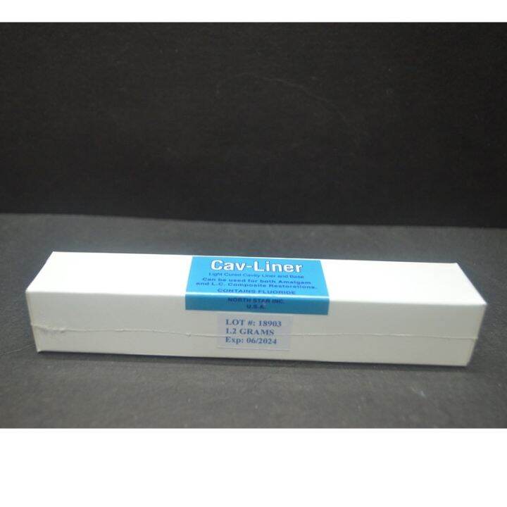 ☉CavLiner Light Cured Cavity Liner And Base With Fluoride 1.2gr