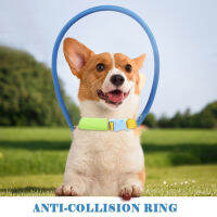 Blind Anti-collision Collar Dog Guide Training Behavior Aids fit small big Dogs Prevent Collision collars supplies