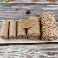 【YD】 50m/Roll Diameter 1 4mm Jute Hemp Rope Photo Wall Cord Wrapping