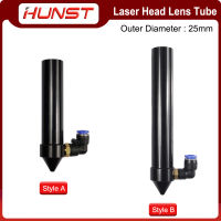 HUNST CO2หัวเลเซอร์เลนส์หลอดหัวฉีดอากาศสำหรับเลเซอร์เอาท์พุทเลนส์เส้นผ่าศูนย์กลาง20มิลลิเมตรความยาวโฟกัส50.863.5มิลลิเมตรแกะสลักเครื่องตัด