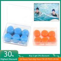 ✗▼℡ Soft Swimming Earplugs Water Protection Waterproof Silicone Diving Supplies Water Sports Swimming Pool Protection Ear Plugs