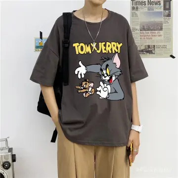 Tom Cat Jerry Mouse Jacket Men Couple Wear Cartoon Printed Mens