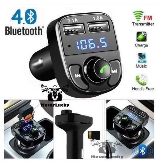 FM Transmitter Aux Modulator Bluetooth Handsfree Car Audio MP3 Player 3