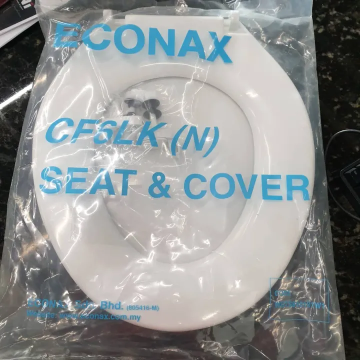 Econax CF6LK(N) Seat and Cover White Lazada