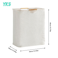 ?【Lowest price】YKS ขนาดใหญ่ความจุซักรีดเก็บเสื้อผ้าสกปรกตะกร้าเก็บด้วยมือจับ hamper พับตะกร้าซักรีดอุปกรณ์ห้องน้ำ