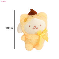 HOONEY Cinnamoroll ของเล่นตุ๊กตาเมโลดี้ของฉันน่ารัก Pochacco Pompurin ตุ๊กตายัดอย่างนิ่มสุนัขของขวัญของเล่นเด็กทารก