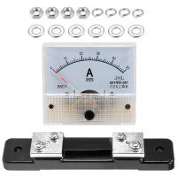 DC 0-50A Analog Amp Meter Ammeter Current Panel + 50A 75mV Shunt Resistor