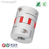 GND coupling stepper motor GND D30 L40 hole minimum 5mm maximum 16mm plum shaped clamp shaft coupler for servo motor