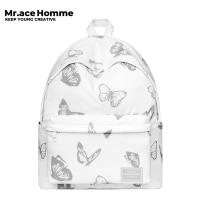 Mr. ace Homme กระเป๋าเป้สะพายหลัง ความจุขนาดใหญ่ สําหรับใส่แล็ปท็อป เหมาะกับการพกพาเดินทาง whp