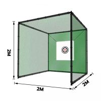 AMZ Q-SERIES ตาข่ายซ้อมไดร์ฟกอล์ฟขนาด 2x2x2m Golf Net อุปกรณ์ฝึกซ้อมกอล์ฟ ตาข่ายซ้อมกอล์ฟ ?️‍♂️ Golf Practice Net