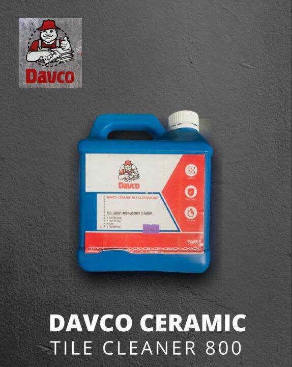 Davco Ceramic Tile Cleaner 800 Tile, Grout And Masonry Cleaner Lazada