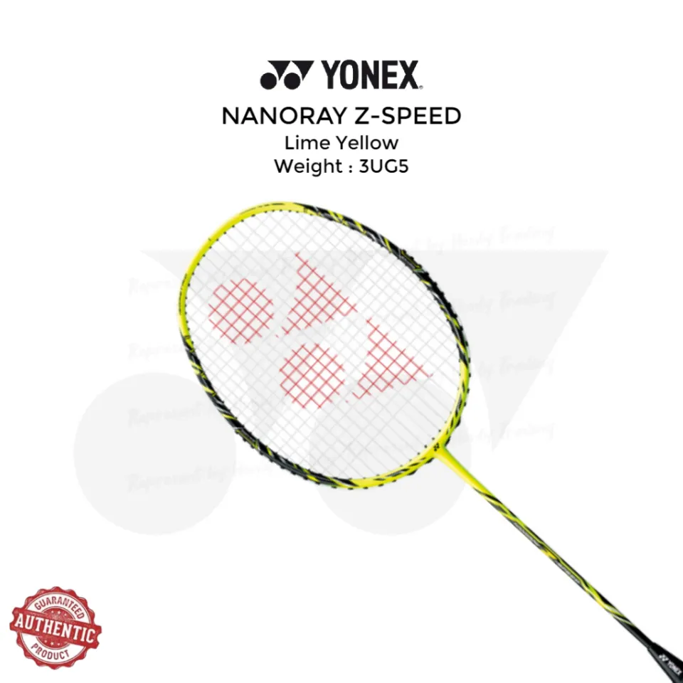 Yonex Nanoray Z-Speed (Free Yonex AC102EX Cover) - Badmint Racquet