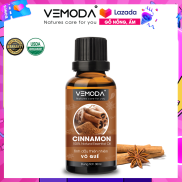 Tinh dầu Vỏ quế cao cấp Vemdoa 30ML Cinnamon Essential Oil. Tinh dầu xông