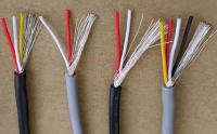 28awg พีวีซี Ul2547 22awg 26awg แบบ2/3/4แกนสายเคเบิลต่อโทรศัพท์หูฟังแบบมีสายเสียบสัญญาณทองแดงป้องกันชุบดีบุก