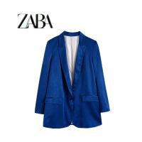 European and American style spring new womens fashion wrinkle design effect casual suit jacket 2645458 420