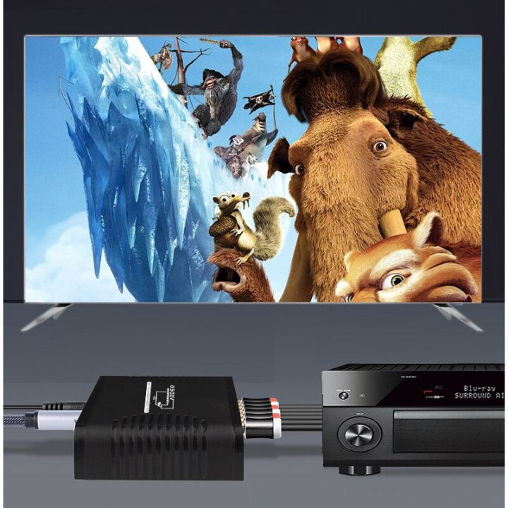 ที่ต่อจอทีวีเครื่องแปลงวิดีโอ-hdmi-1080p-5rca-ดิจิตอลพร้อมเสียงเป็นอะแดปเตอร์-hdmi-สำหรับ-ps2-dvd-wii-xbox-hdtv