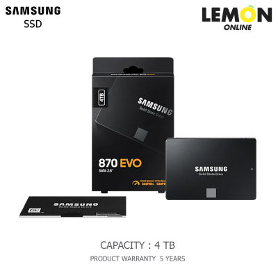 SSD SAMSUNG 870 EVO 4TB SATA 2.5  MZ-77E4T0BW