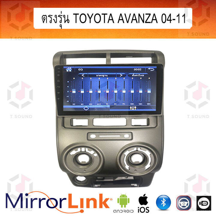 จอ-mirrorlink-ตรงรุ่น-toyota-avanza-ทุกปี-ระบบมิลเลอร์ลิงค์-พร้อมหน้ากาก-พร้อมปลั๊กตรงรุ่น-mirrorlink-รองรับ-ทั้ง-ios-และ-android
