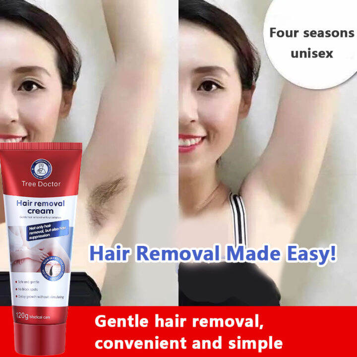 MISN Tree Doctor Painless Hair Removal Cream Permanent No Residue