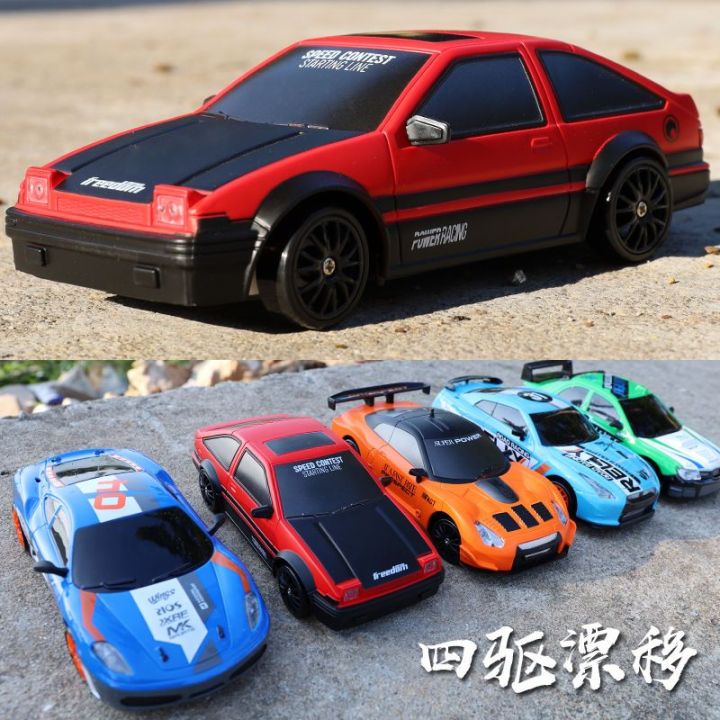 2023-ขนาดเล็ก-ae86-รถควบคุมระยะไกลขับเคลื่อนสี่ล้อดริฟท์รถแข่งชาร์จไฟฟ้าความเร็วสูงเด็กชายของเล่นรถ-gtr-โมเดล