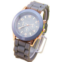 Ladies Watch Classic Gel Silicone Jelly watch Gray