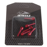 Cairbull IIIPRO จักรยาน MTB Handlebar สกรูไทเทเนียมที่มีสีสันสกรู M5 * 18มม.ตัวต่อซางสกรู