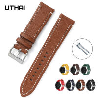 อุทัย Z15ธุรกิจผู้ชาย Watch Bands 100 ลูกวัวสายหนังสายนาฬิกาข้อมือ18มิลลิเมตร20มิลลิเมตร22มิลลิเมตร24มิลลิเมตรดูอุปกรณ์เสริมสายรัดข้อมือดูสมาร์ท