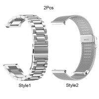 Stainless Steel Strap For Xiaomi Amazfit GTS 2 Mini 2e Bip U Pro S GTR 2 47mm Stratos Haylou LS02 Bracelet Watchband 20mm 22mm