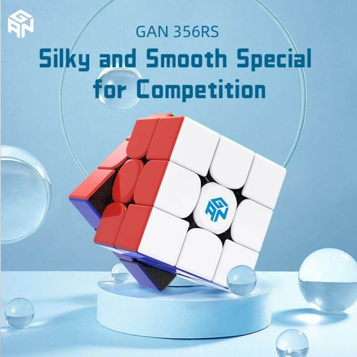 รูบิค-gan356rs-3x3-magic-cube-high-speed-educational-puzzle-cube-idea-xmas-gift-356m-ลูกบิด-รูบิคผึกสมอง-ทรงลูกบาศก์-ฝึกสมอง-เพิ่มไอคิว-ลื่น-ทน